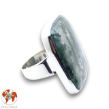 bague agate mousse