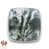bague agate mousse femme