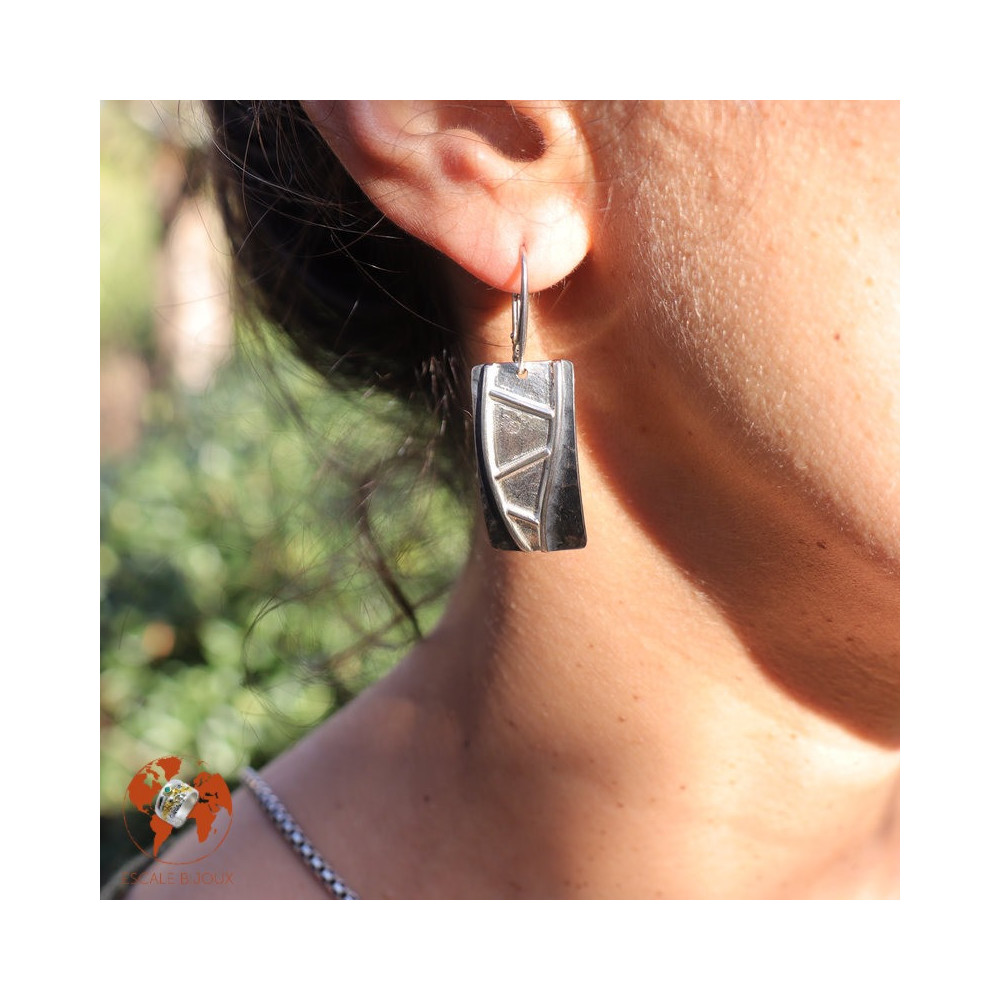boucles d'oreilles argent femmes