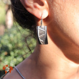 boucles d'oreilles argent femmes