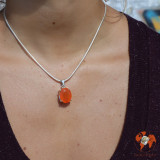 pendentif cornaline