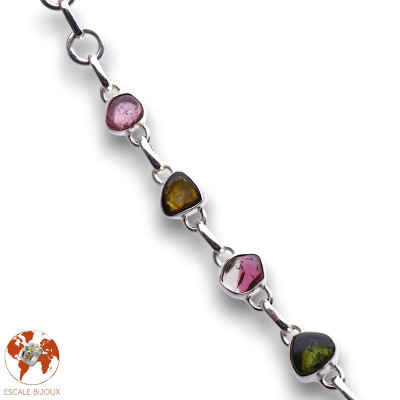 bracelet fin tourmaline