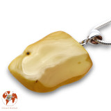 pendentif ambre homme