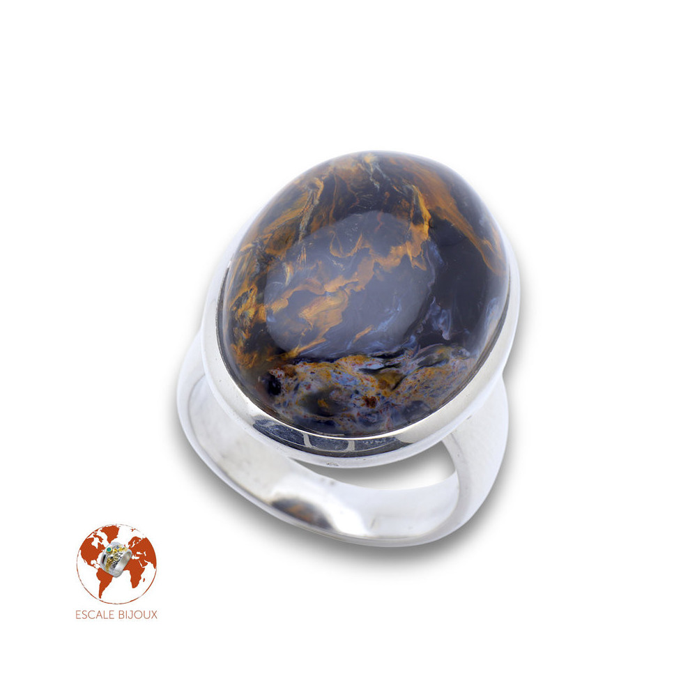 pietersite bague