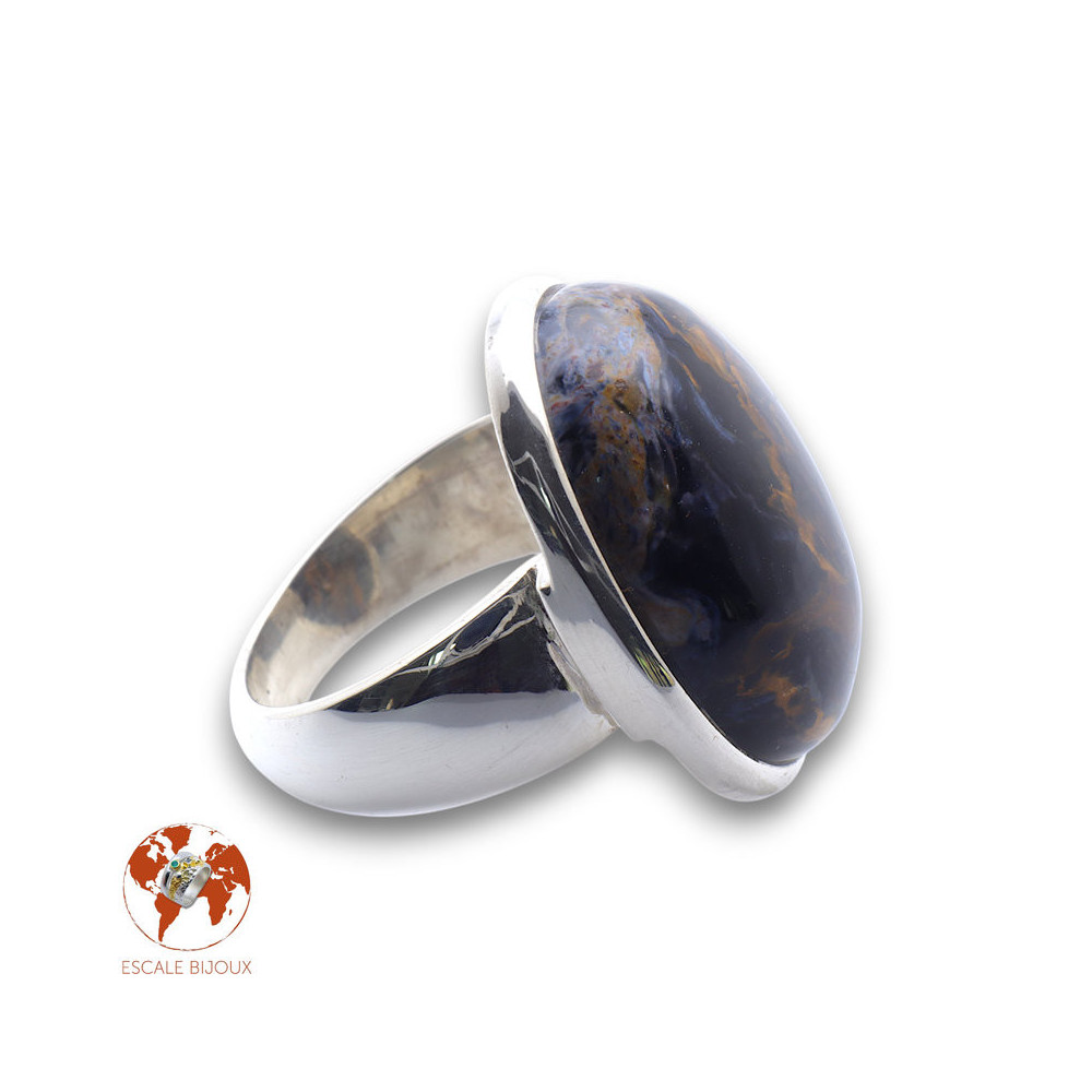 bague pietersite femme