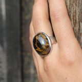 pietersite bijoux argent