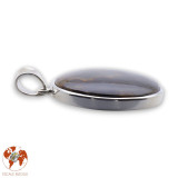 pendentif argent avec pietersite