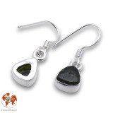 boucle d'oreille pierre tourmaline
