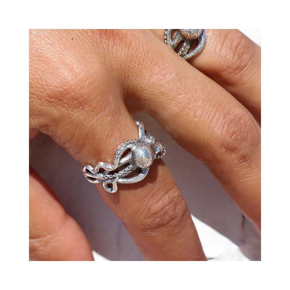 bague poulpe