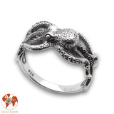 bague pieuvre homme