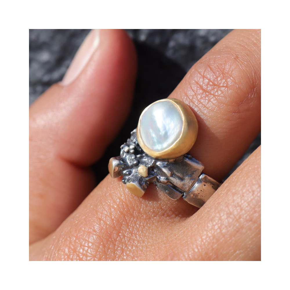 nacre blanche bijoux