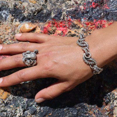 bracelet poulpe femme