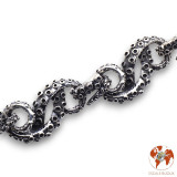 bracelet pieuvre argent