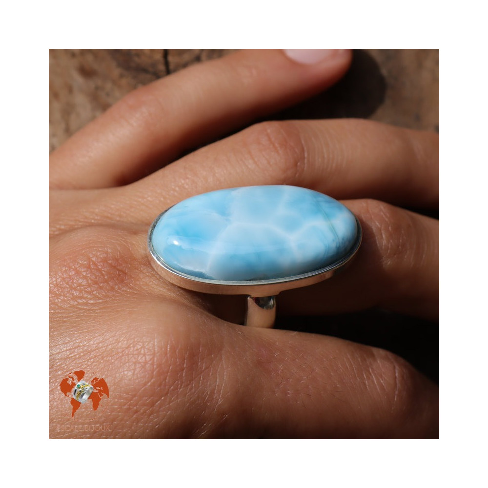 bague larimar bijoux
