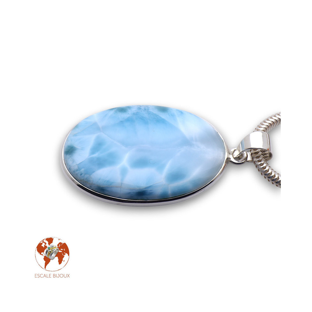 larimar pendentif homme
