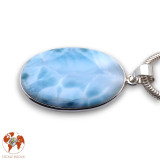 larimar pendentif homme