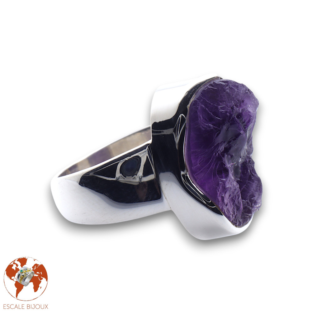 améthyste bague