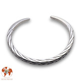 jonc argent homme