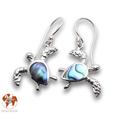 boucle d oreille tortue de mer