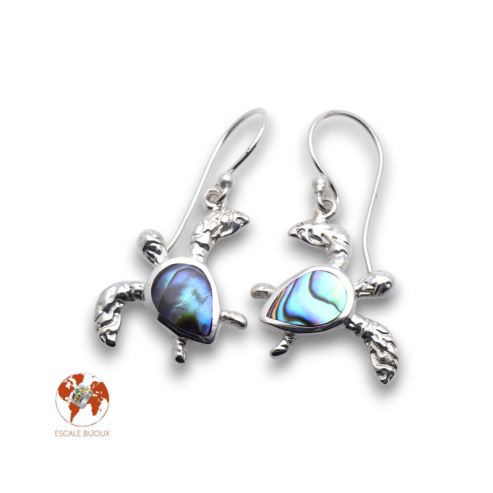 boucle d oreille tortue de mer