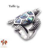 bague tortue nacre