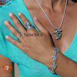 tortue bijoux argent femme