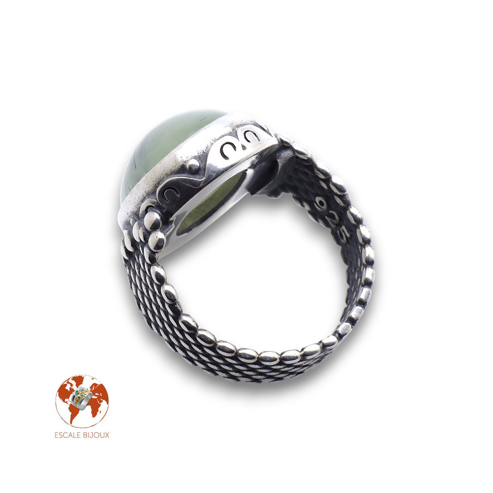 bague préhnite