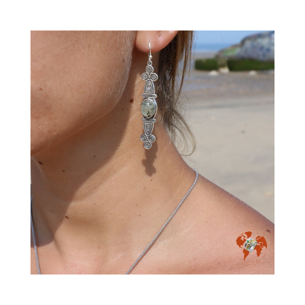préhnite boucle