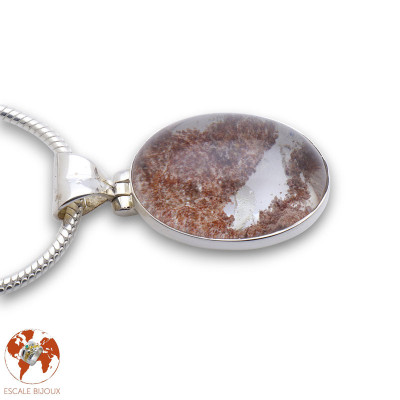 pendentif quartz lodolite