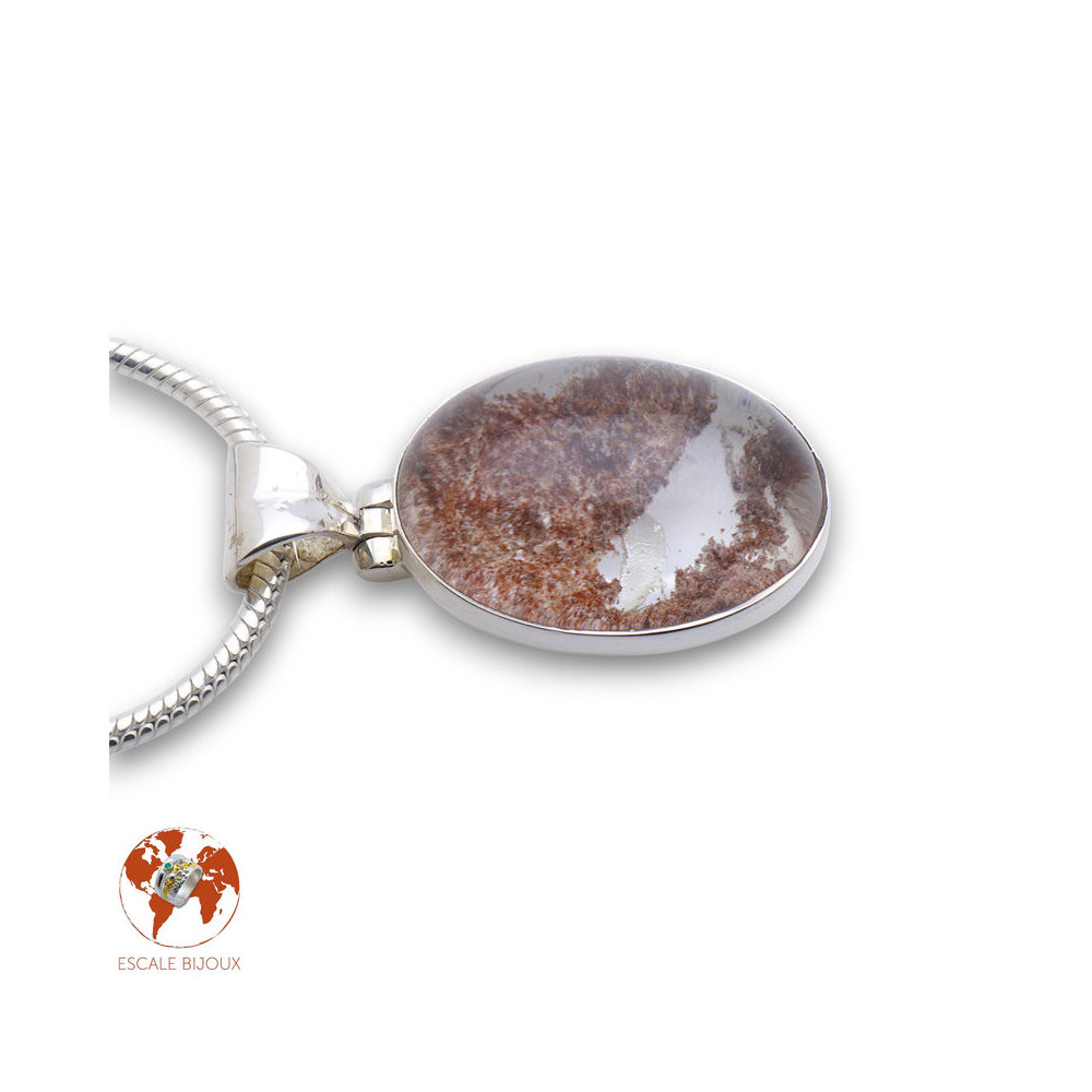 pendentif quartz lodolite