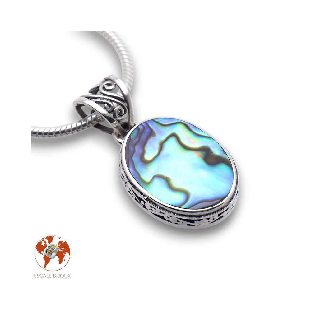pendentif nacre abalone