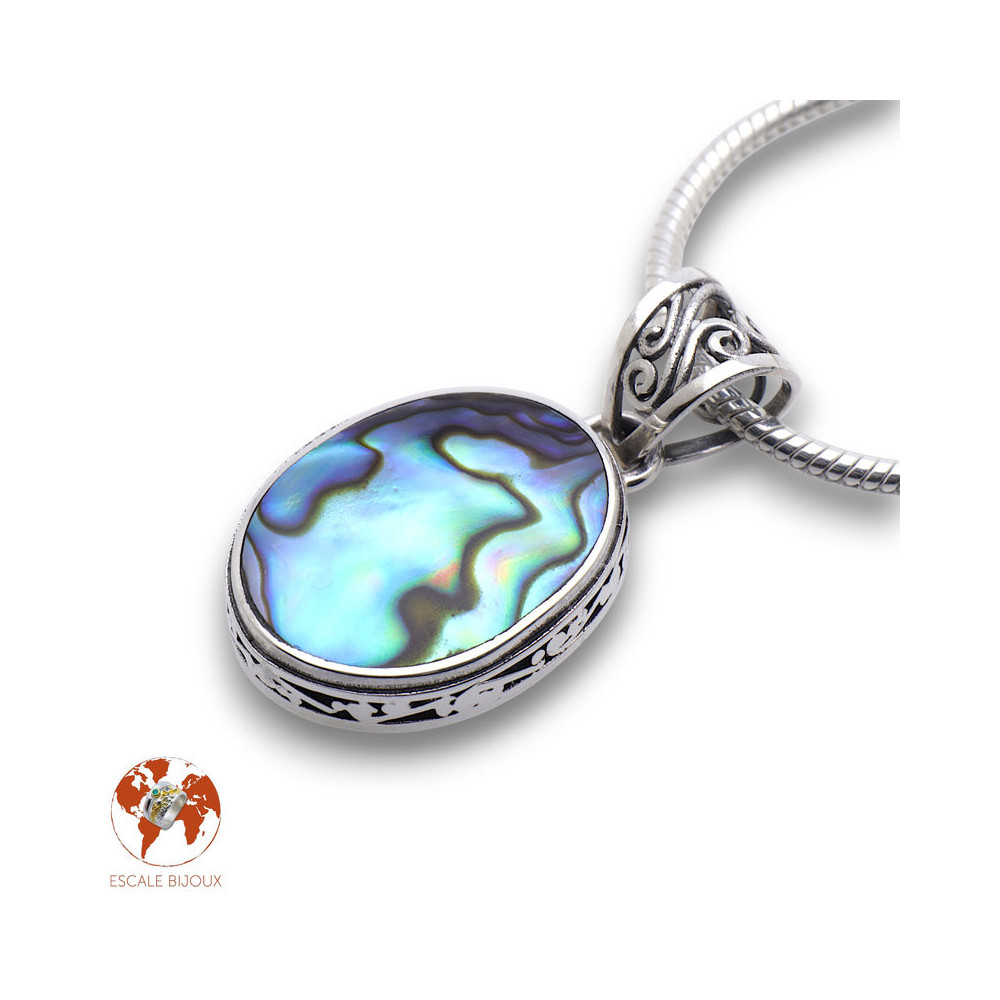 pendant abalone shell