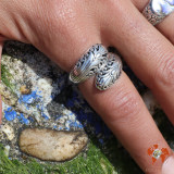 bague argent femme