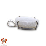 Pendentif en argent sterling et quartz solaire stalactite