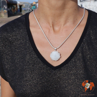 quartz solaire stalactite bijoux