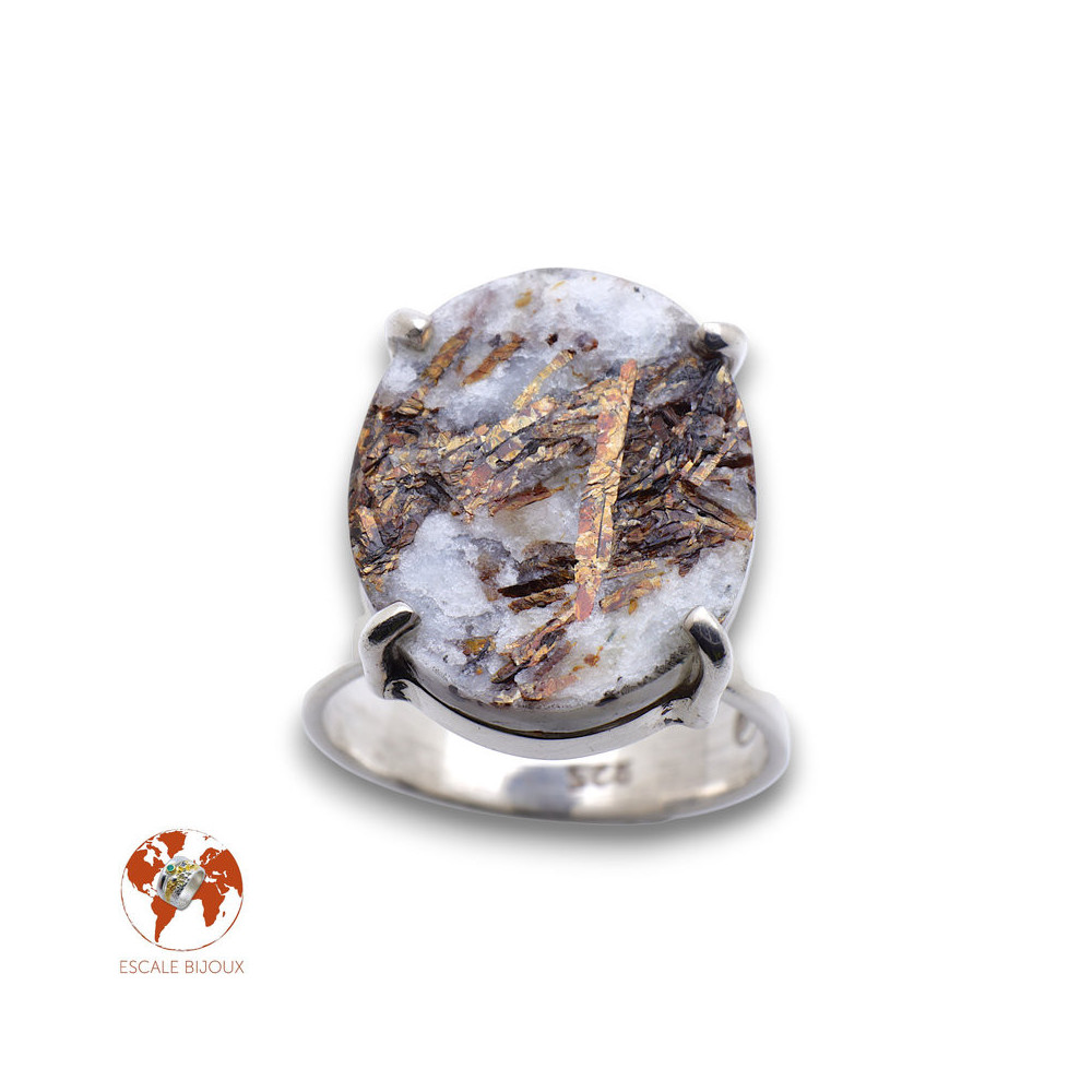 bague astrophyllite femme