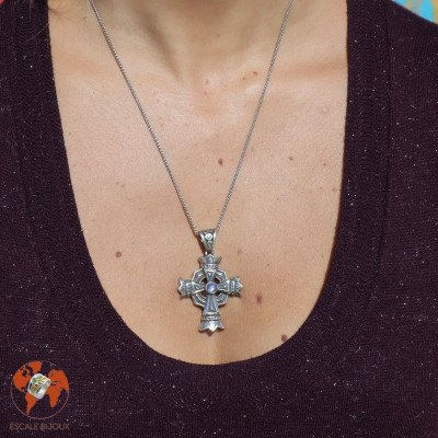 bijoux argent croix