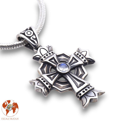 pendentif croix homme