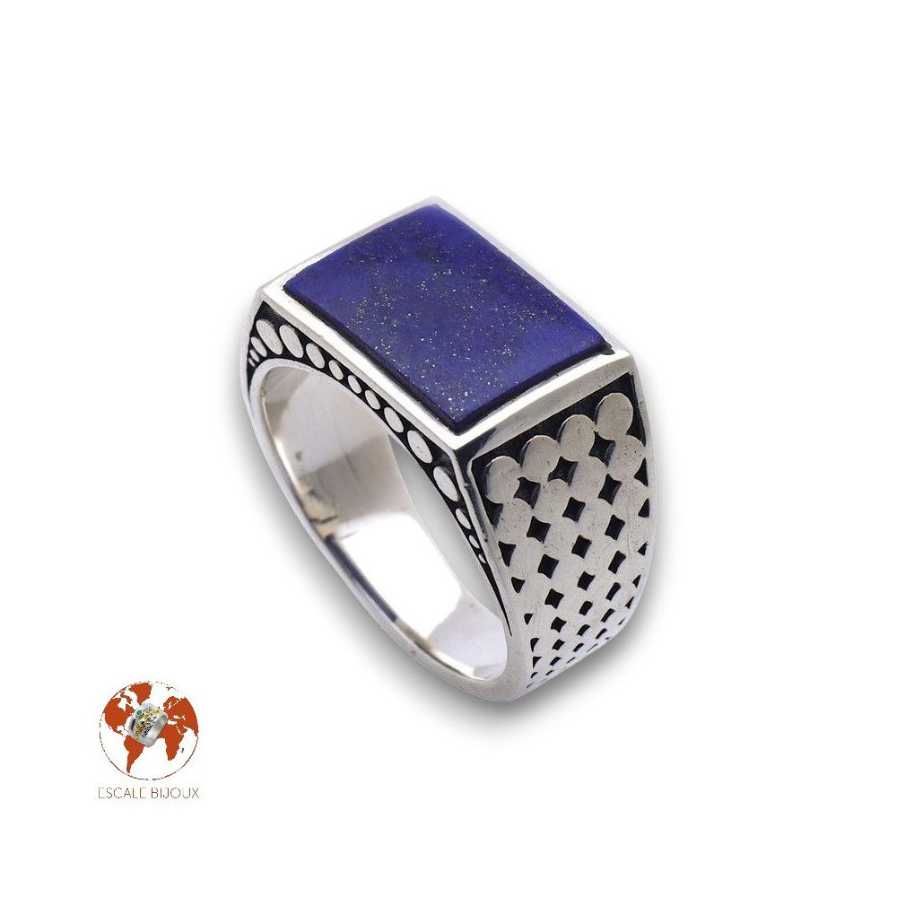 lapis lazuli bijoux homme