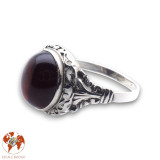 ambre cerise bijou argent