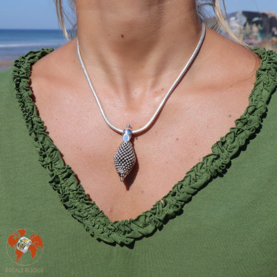 pendentif argent femme