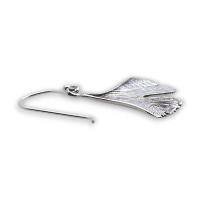 boucles d oreilles pendantes ginkgo