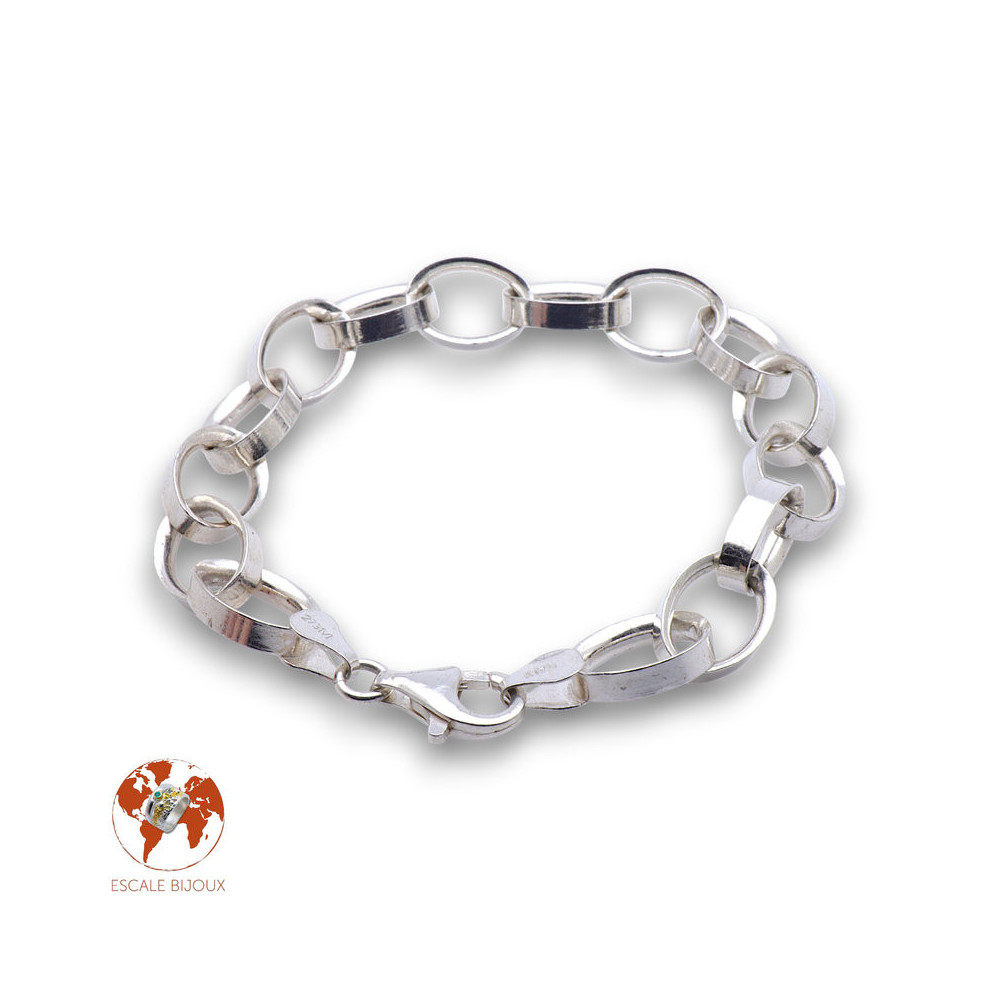 bracelet argent femme