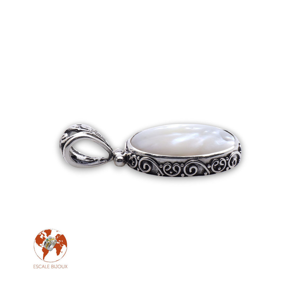 nacre blanche bijoux