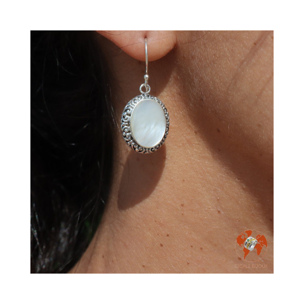 boucles nacre
