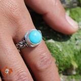 turquoise bague argent