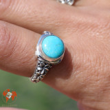 bague turquoise femme