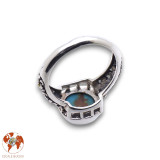 bague turquoise argent