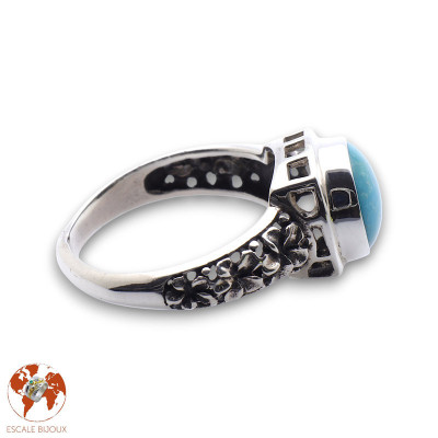 bague turquoise femme