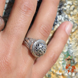 bague argent pour femme
